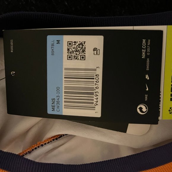 Nike Devin Booker White Phoenix Suns 2022/23 Swingman Jersey - Association M - Picture 4 of 4